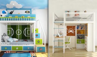 DIFFERENCE BETWEEN BUNK BED AND LOFT BED